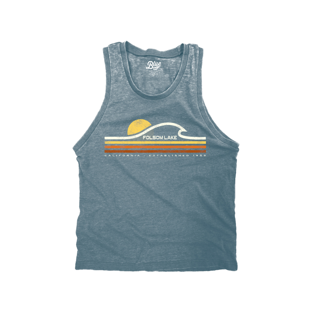 Ladies Burnout Muscle Tank