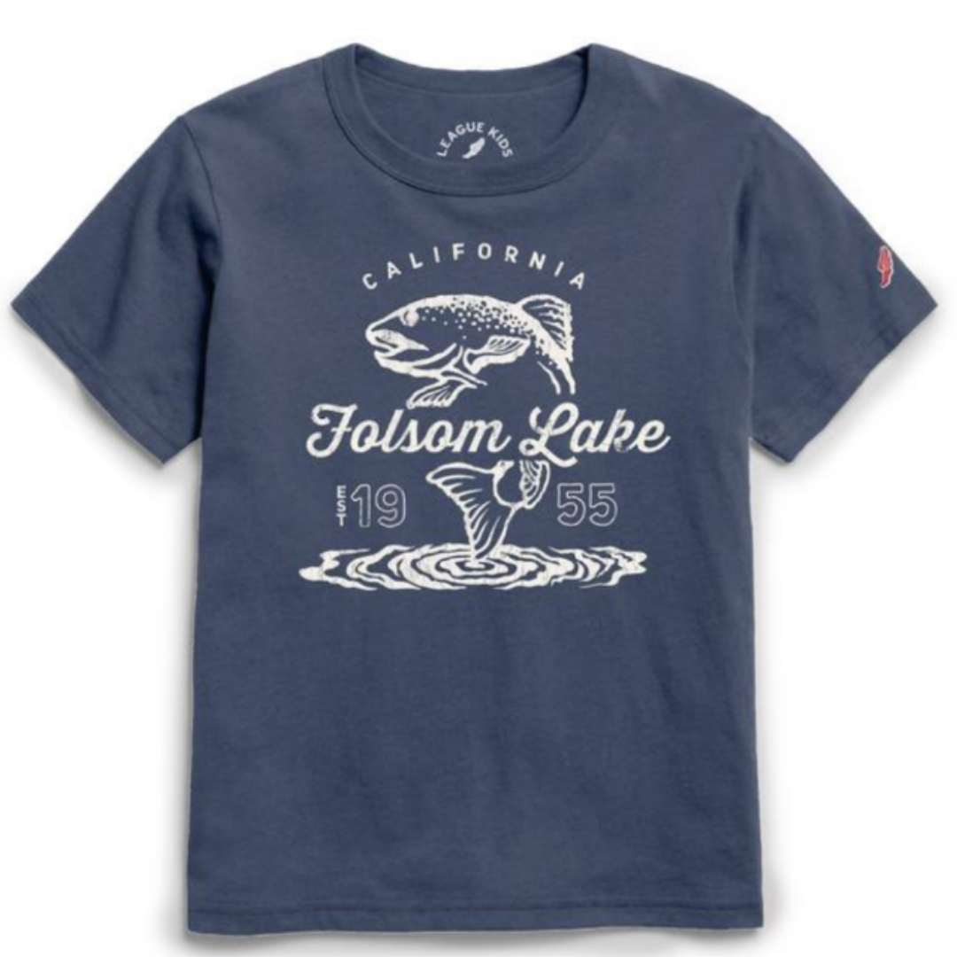 Kids T-Shirt Folsom Lake Fish